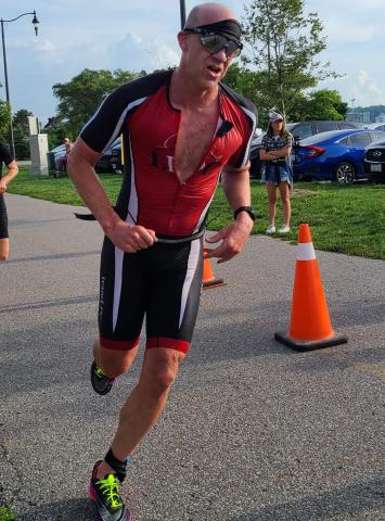 Barrie Triathlon run